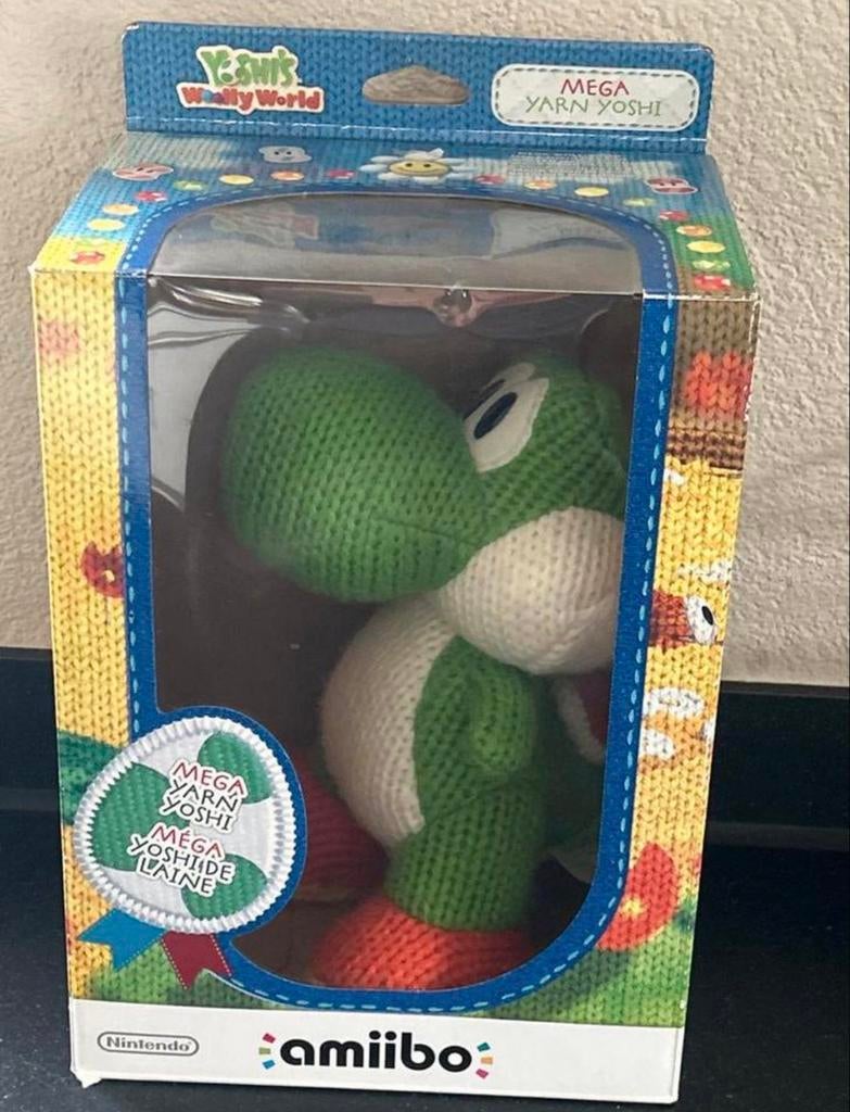 Mega Yarn Yoshi Amiibo, Avontuur en Actie, 1 speler, Nieuw, Ophalen of Verzenden