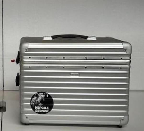 Hepco & Becker Alu Exclusive (Rimowa) Zijkoffer links 40L, Ophalen of Verzenden, Zo goed als nieuw