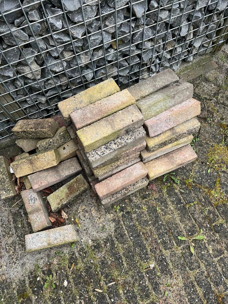 Gebruikte klinkers en terrastegels - Diverse maten, Ophalen, Gebruikt, Klinkers, Minder dan 5 m²