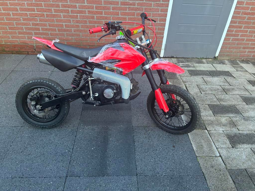 Pitbike 70cm hoog model 125cc, Fietsen en Brommers, Minibikes, Midibikes en Pitbikes, Ophalen, Zo goed als nieuw, Pitbike