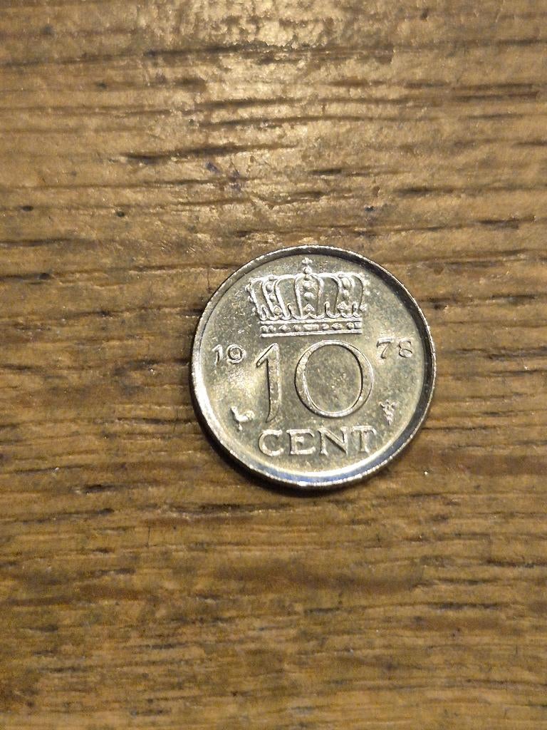 Nederland - 10 Cent 1978, Postzegels en Munten, Munten | Nederland, Verzenden, Koningin Juliana, 10 cent, Losse munt