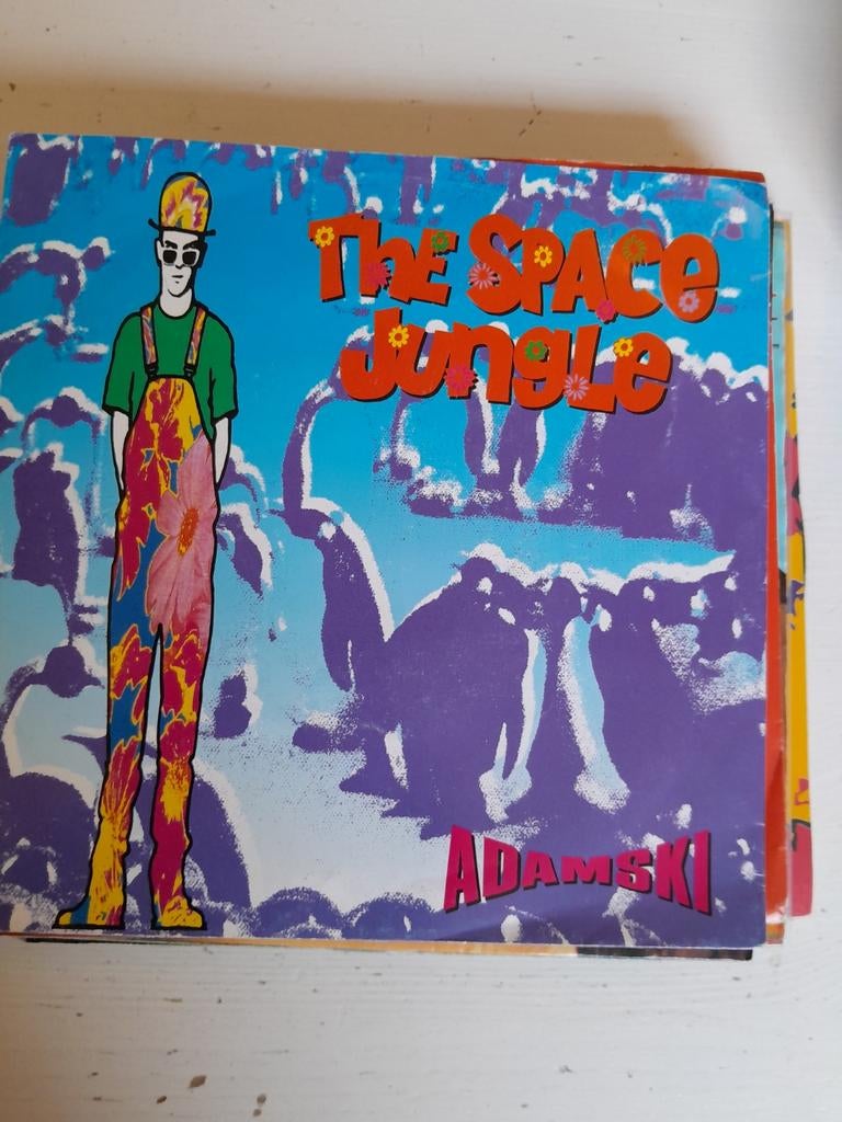 Adamski 7 inch The space jungle, Ophalen of Verzenden, Zo goed als nieuw, Pop