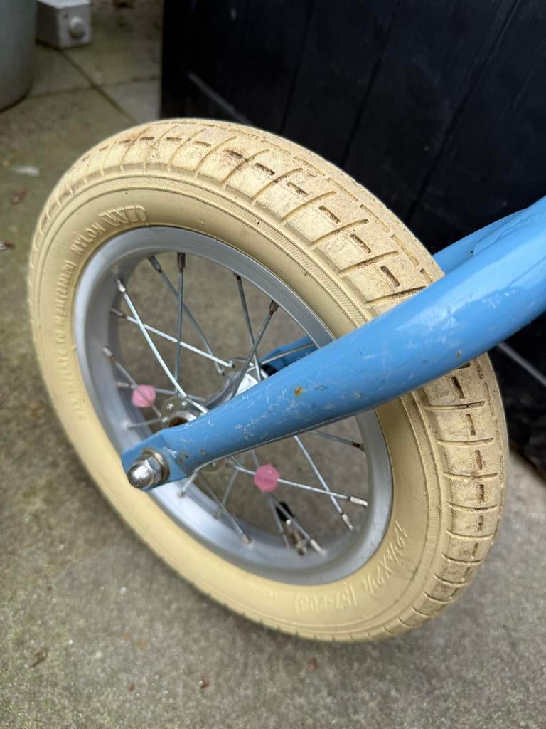 Veloretti kinderfiets, blauw, 12 inch, Ophalen, Gebruikt, Minder dan 16 inch