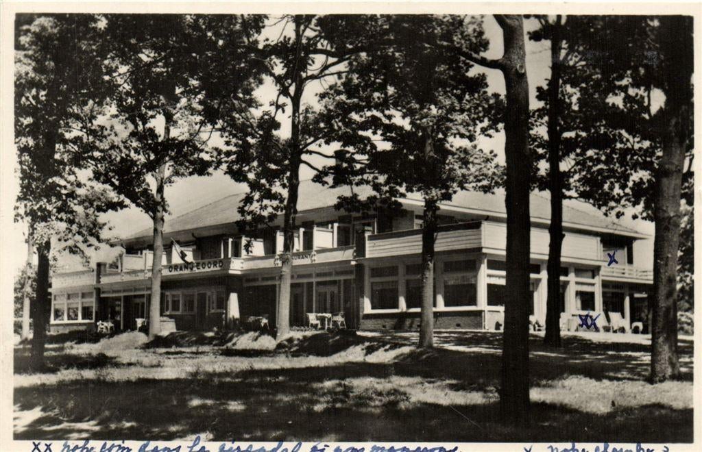 Hotel Oranjeoord. Hoog Soeren - 1935 beschreven, Verzamelen, Ansichtkaarten | Nederland, Ongelopen, Gelderland, 1920 tot 1940