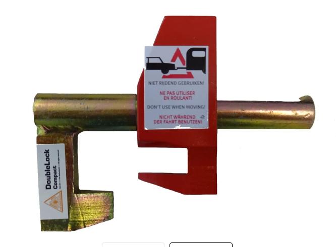 DoubleLock Compact Eagle koppelingsslot (disselslot - zgan), Ophalen of Verzenden, Zo goed als nieuw
