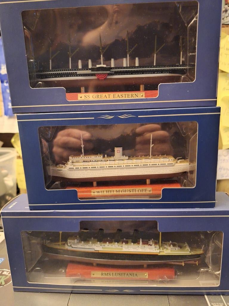 Miniatuur bootjes, Ophalen