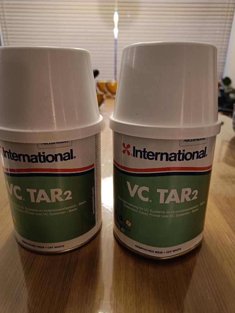 International VC Tar2 primer 2x 1liter, Verzenden, Nieuw, Verven