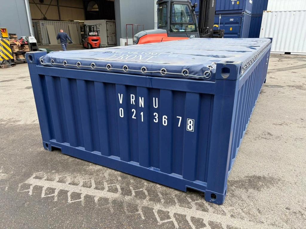 VERNOOY 20FT HALF HOOG OPEN TOP