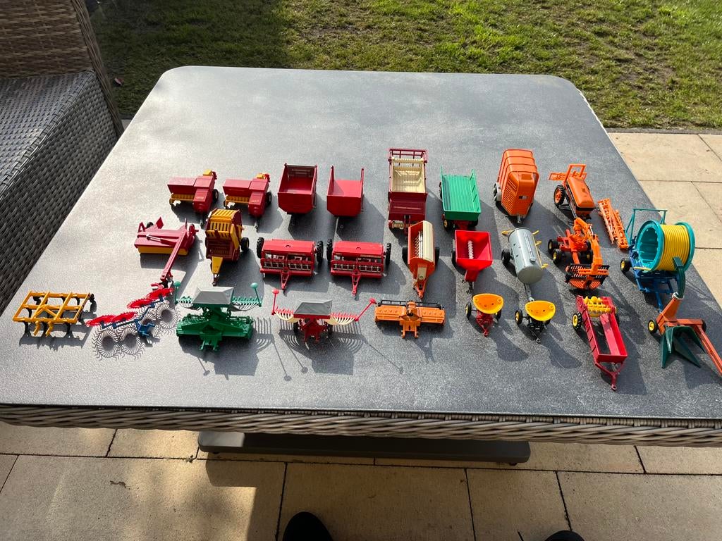 Partij Britains werktuigen 26 stuks, Ophalen of Verzenden, Zo goed als nieuw, Tractor of Landbouw, Britains