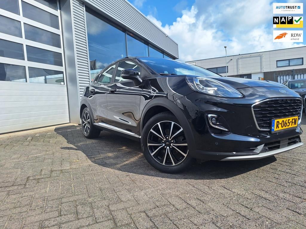 Ford Puma 1.0 EcoBoost Hybrid Trend Edition Business Navigat, Voorwielaandrijving, 125 pk, Euro 6, Leder en Stof