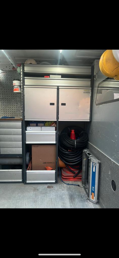 Complete bott werkbank en kasten, Ophalen of Verzenden, Zo goed als nieuw