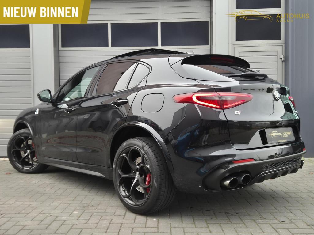 Alfa Romeo Stelvio 2.9 V6 AWD Quadrifoglio 511PK/Pano/Harman, Auto's, Alfa Romeo, Automaat, Gebruikt, 510 pk, Met garantie (alle)
