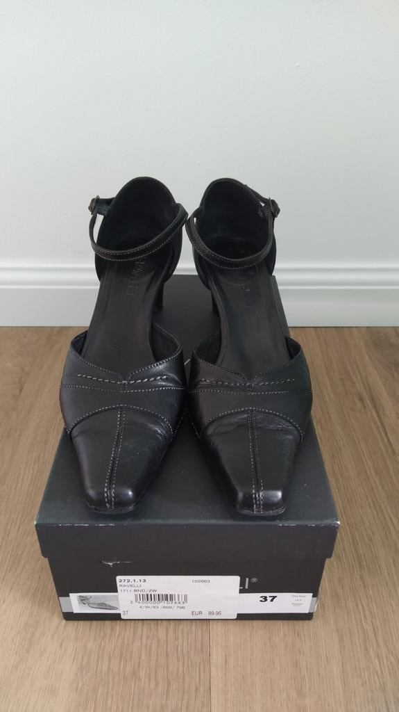 Ravelli leren pumps maat 37 - Zwart, Kleding | Dames, Schoenen, Pumps, Zwart, Ophalen of Verzenden, Ravelli