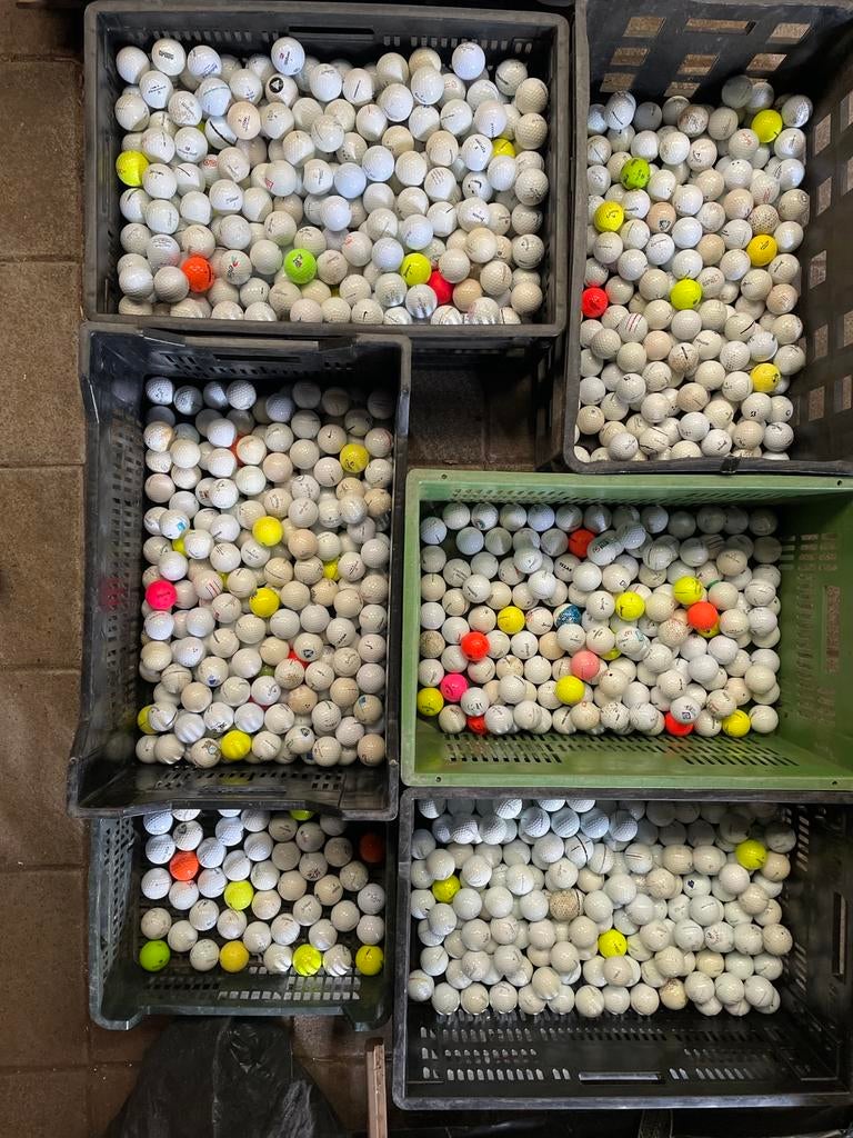 1000 Golfballen, uitsluitend A-merken in goede staat, Sport en Fitness, Ophalen, Zo goed als nieuw, Bal(len)