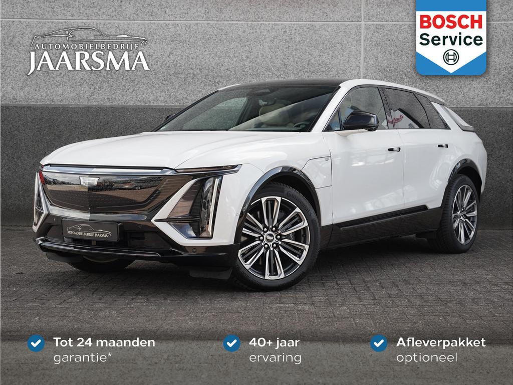 Cadillac Lyriq Sport 600 E4 AWD |Glazen Dak |Stoel verwarmin, Automaat, Lichtsensor, Gebruikt, Wit