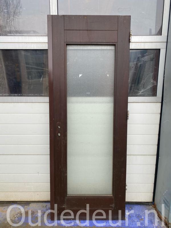 nr. a616 buiten deur met draadglas, Doe-het-zelf en Verbouw, Deuren en Horren