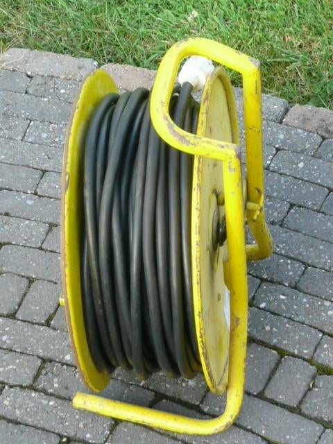 Haspel, Ophalen, Gebruikt, Kabel of Snoer