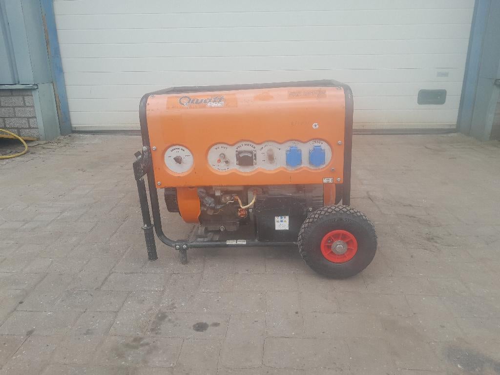 Aggregaat , noodstroom, Ophalen, Gebruikt, Elektrisch startend, Benzine