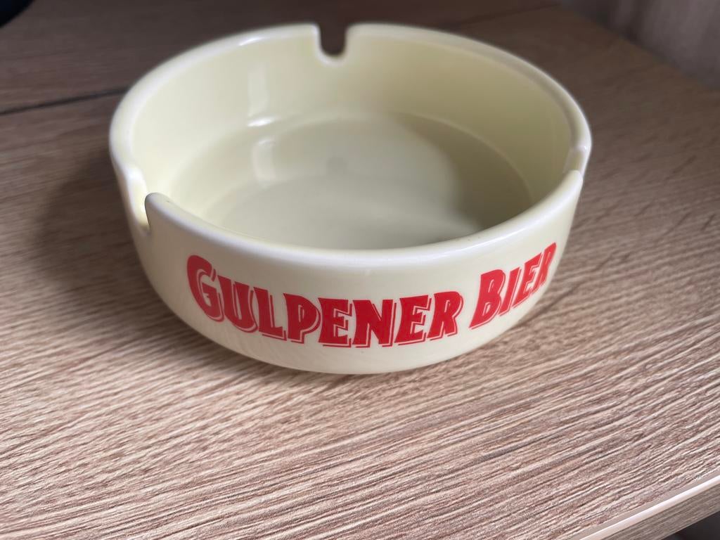 Vintage Gulpener Bier asbak, Ophalen of Verzenden, Gebruikt, Overige typen, Gulpener