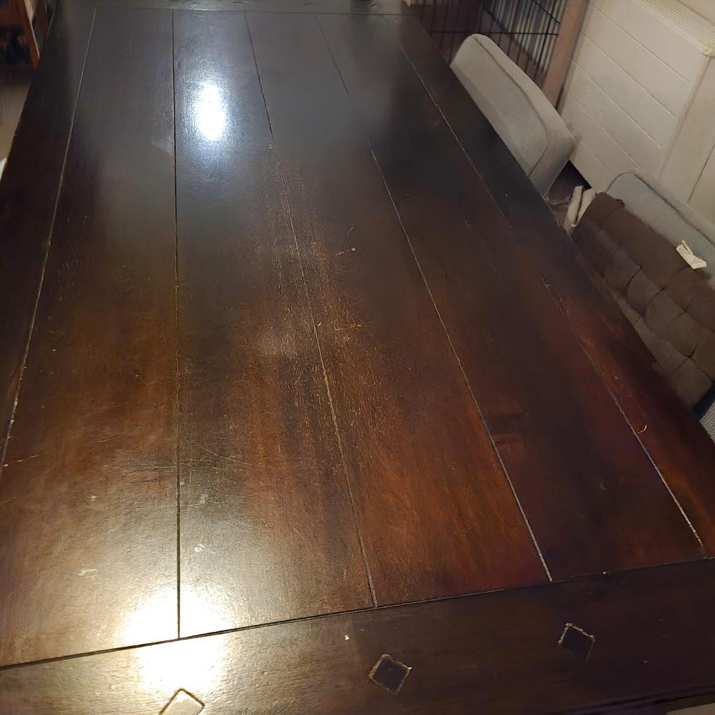 Eettafel, Ophalen, Gebruikt, Koloniaal, 50 tot 100 cm