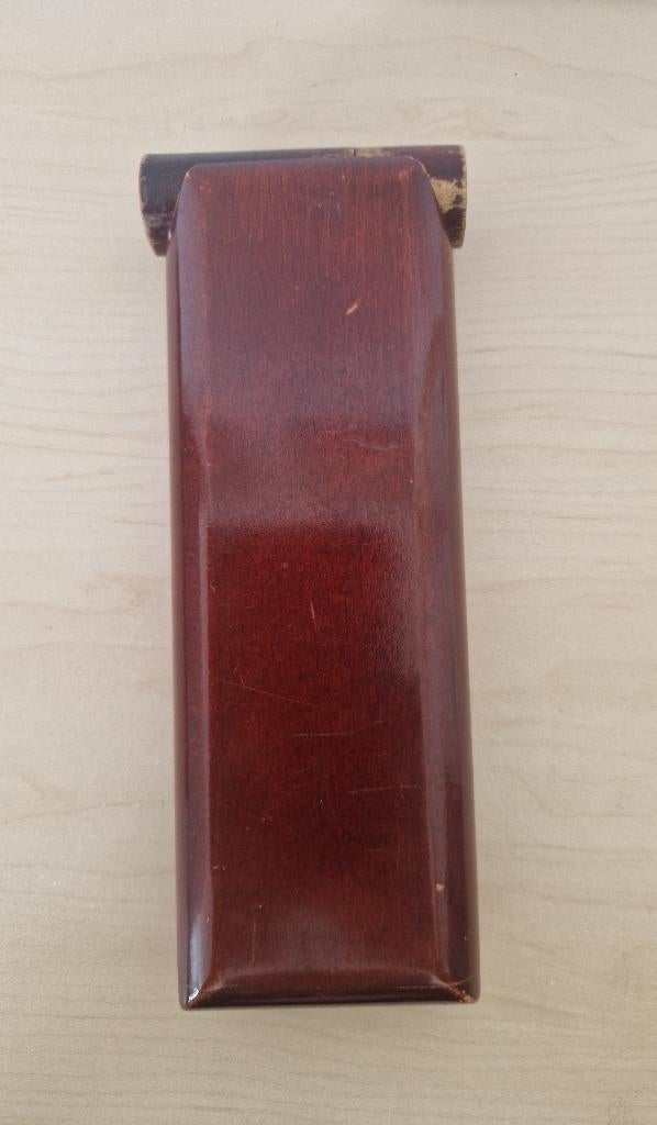 Houten pocket sigaren humidor 20x7½ cm, Verzamelen, Rookartikelen, Aanstekers en Luciferdoosjes, Ophalen of Verzenden, Gebruikt