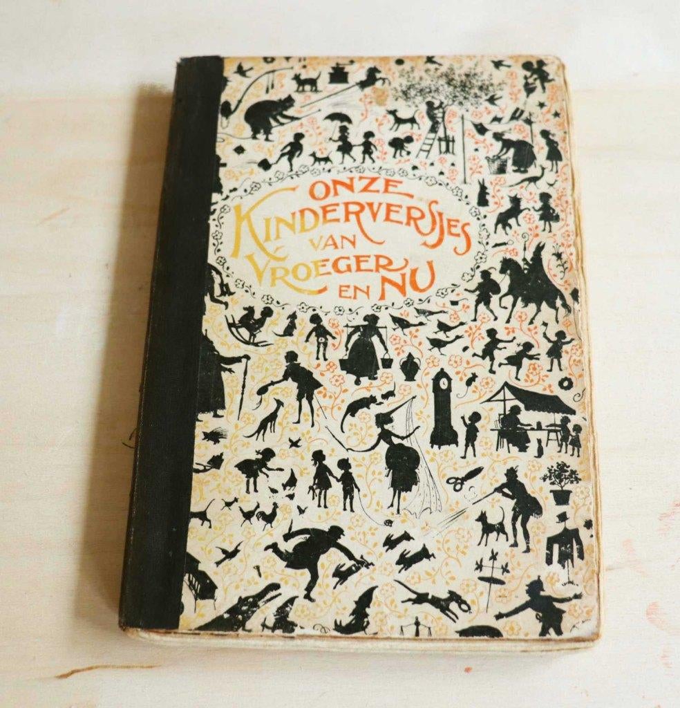 Onze kinderversjes van vroeger en nu 5e druk 1929, kaft los, Ophalen of Verzenden, Simon Abramsz