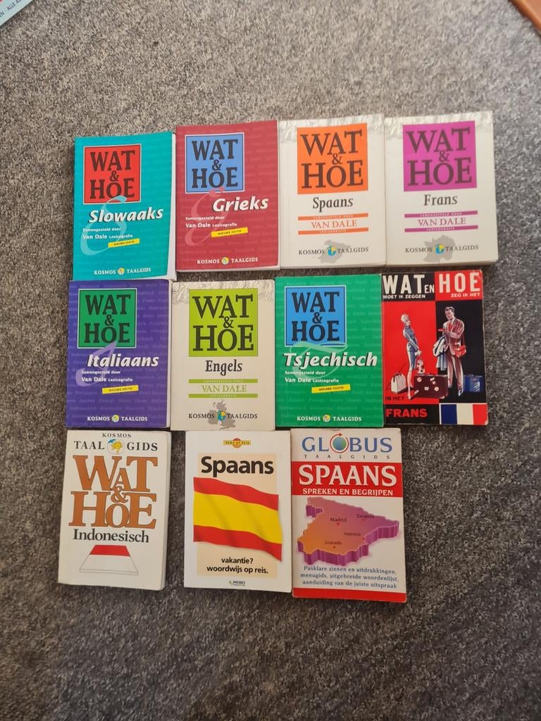 Wat & Hoe Taalgidsen - Diverse Talen, Boeken, Europa, Ophalen of Verzenden, Taalgids, Gelezen