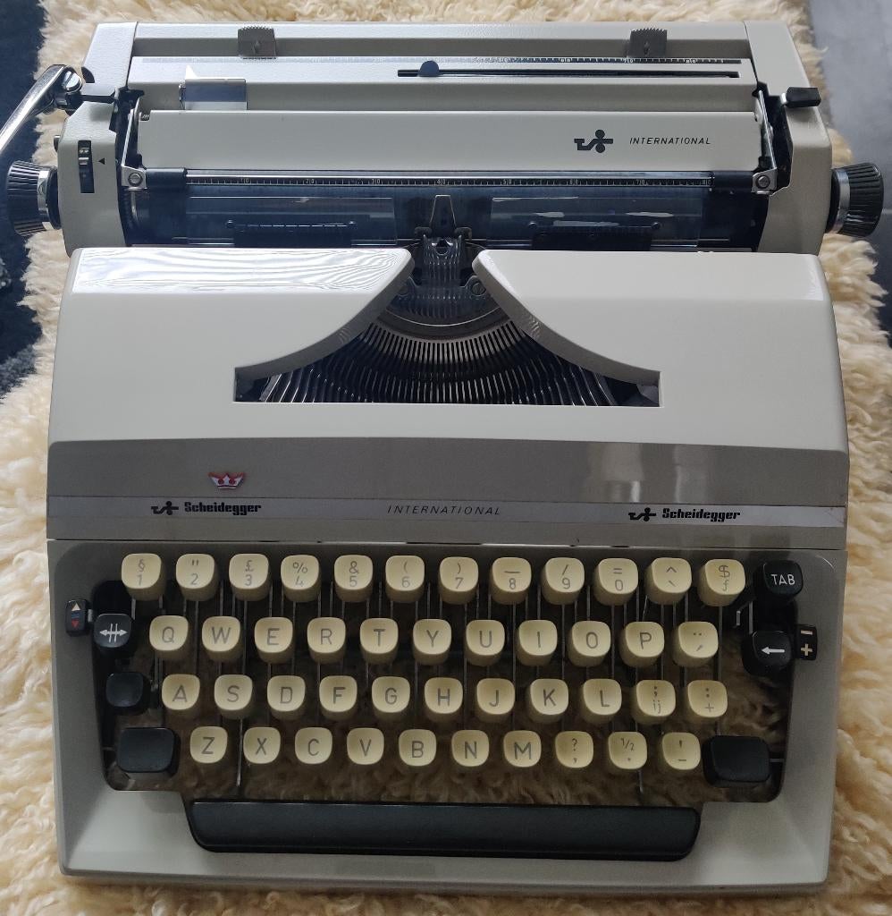 Typemachines Scheidegger/Remington vintage, Diversen, Ophalen, Gebruikt