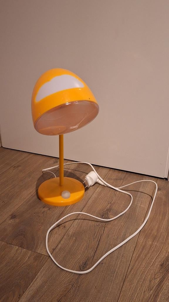 Ikea bureau lamp oranje voor bureau of kinderkamer, Gebruikt, Modern, Speels, Ophalen of Verzenden, Minder dan 50 cm
