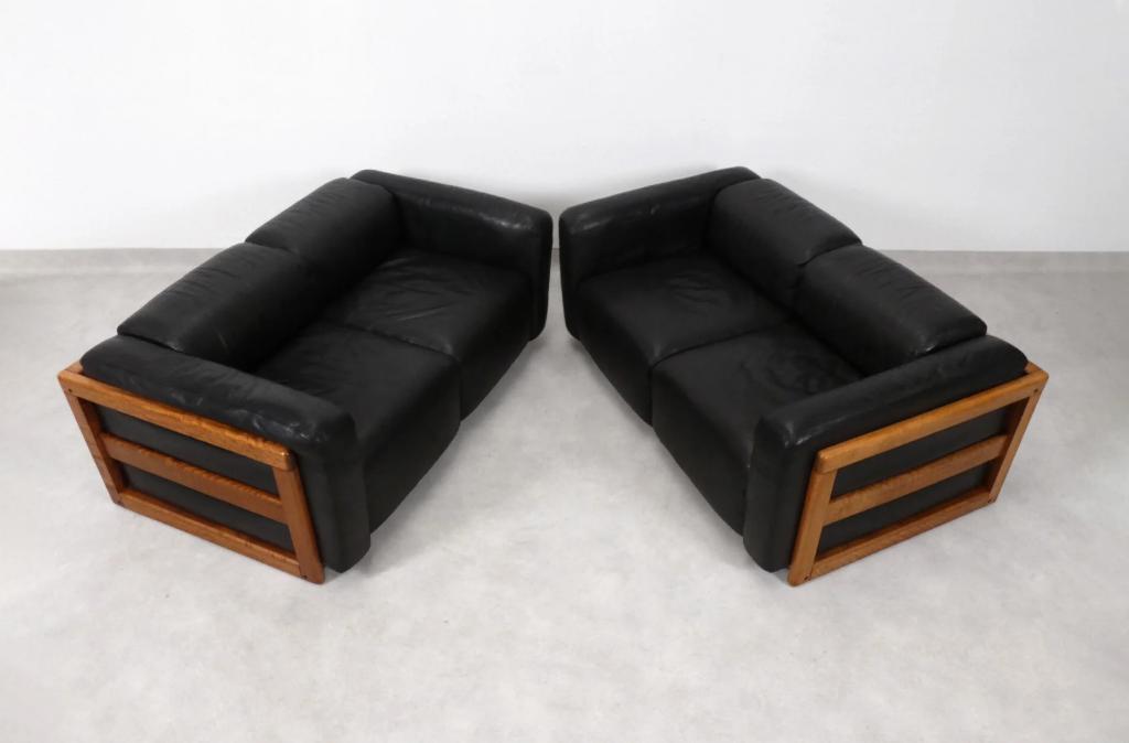 Bepi Fiori for Bernini - 2 seater sofa's, Ophalen of Verzenden