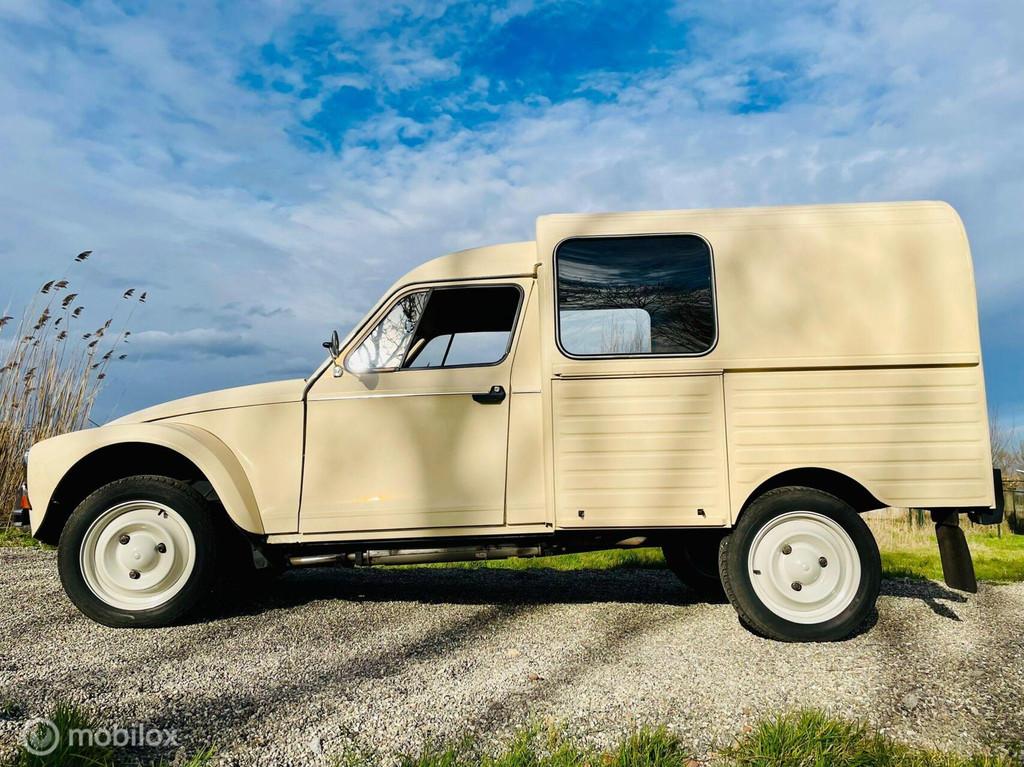 Acadiane beige atlas 10-1985 101.420 km, Auto's, Voorwielaandrijving, 31 pk, Zwart, Citroën