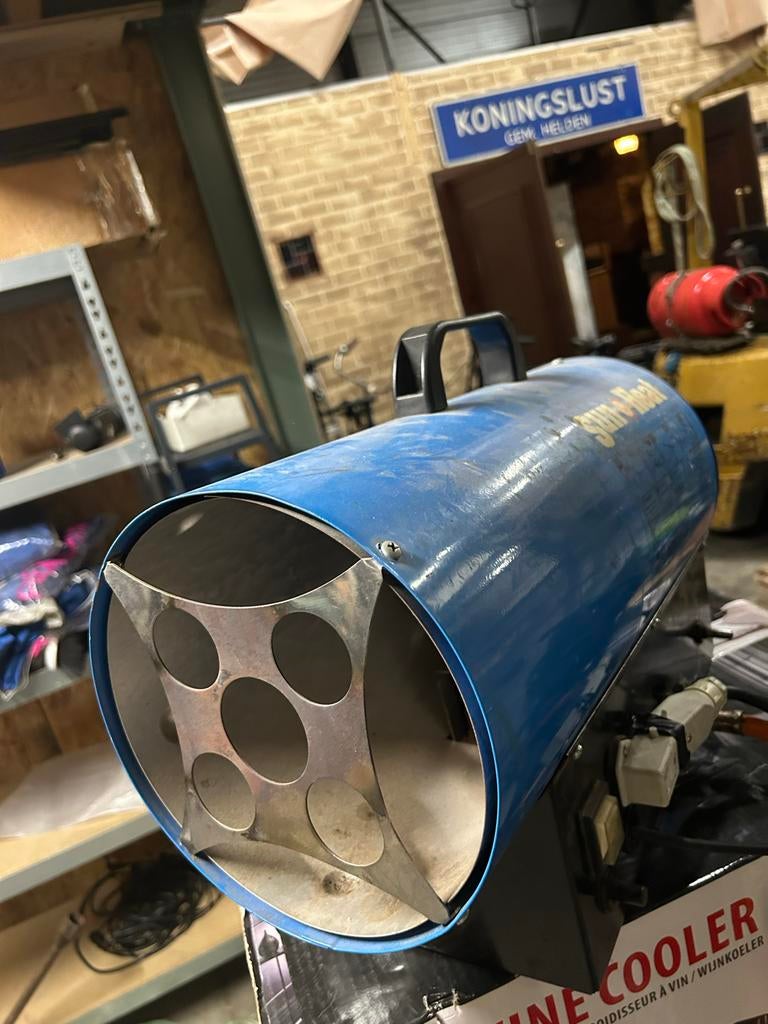 Sun-Heat heteluchtkanon - Krachtige verwarming, Ophalen, 30 tot 80 cm, Gebruikt, Kachel