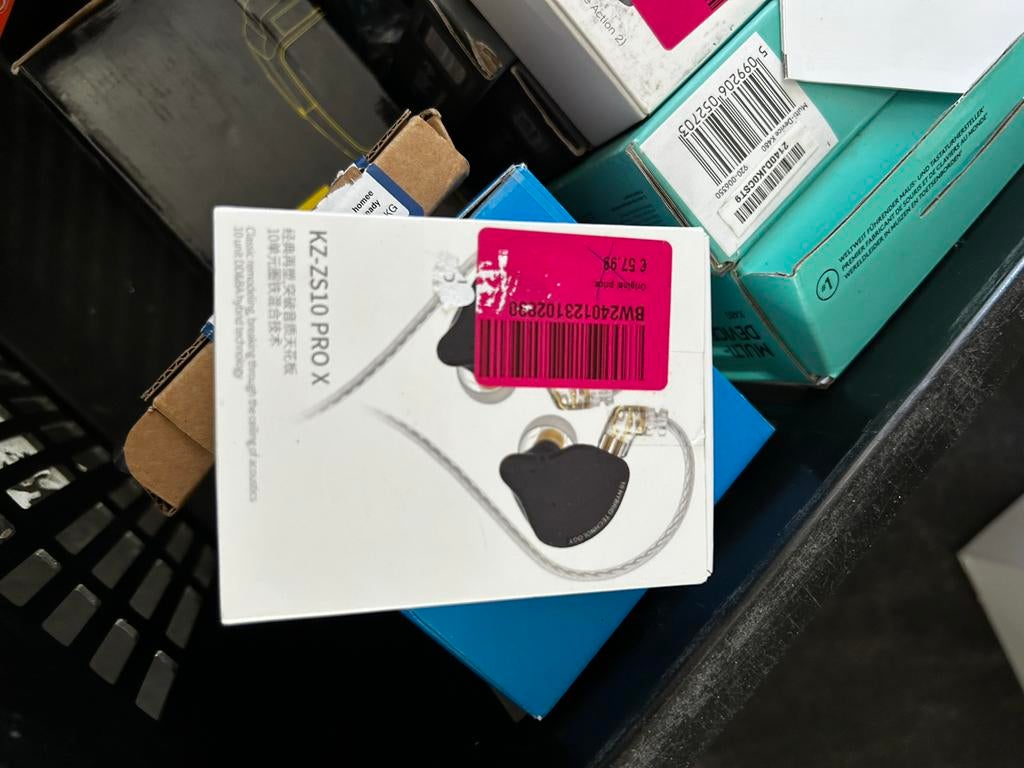 KZ-ZS10 PRO X oortjes, Ophalen of Verzenden, Nieuw, Overige merken
