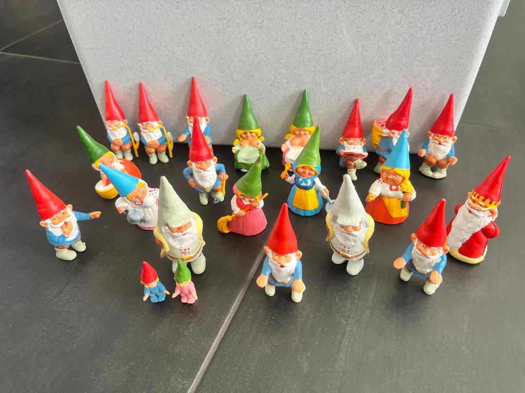 Verzameling David de Kabouter figuren, Ophalen of Verzenden, Gebruikt