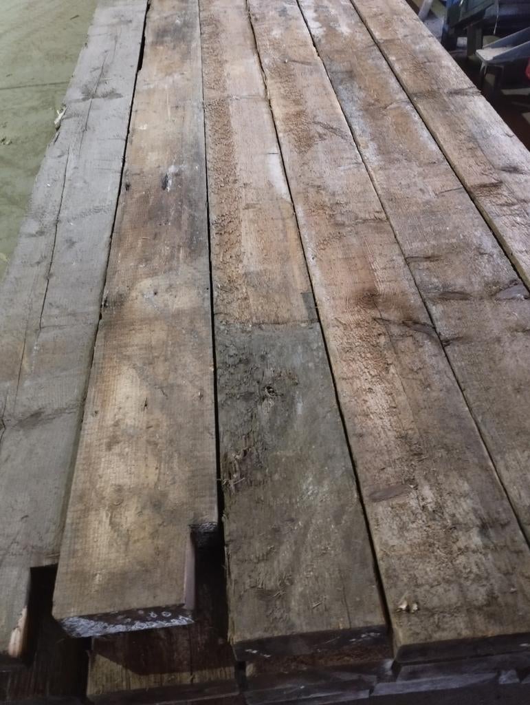 Vuren houten balken, Tuin en Terras, Ophalen, 250 cm of meer, Balken