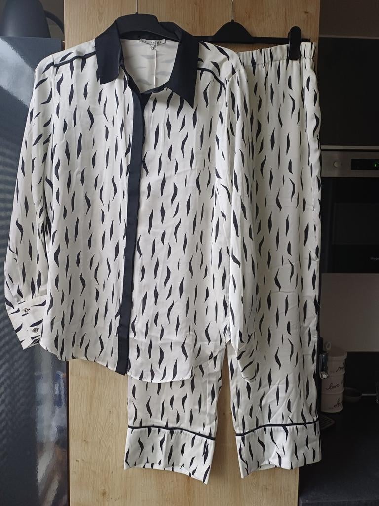 Nieuwe Fifth House broek met blouse lange mouw maat 46, Zwart, Maat 46/48 (XL) of groter, Nieuw, Ophalen of Verzenden