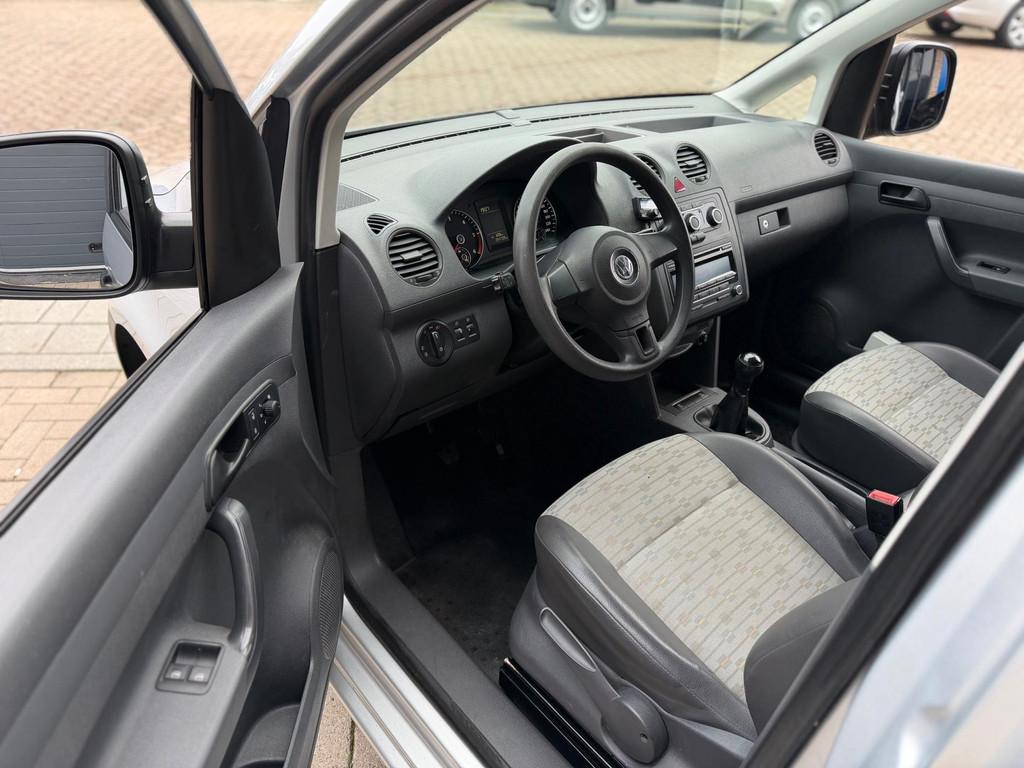 Volkswagen Caddy 1.6 TDI BMT Airco Cruise Control Elk.Ramen, Auto's, Bestelauto's, Voorwielaandrijving, Euro 5, Stof, Gebruikt