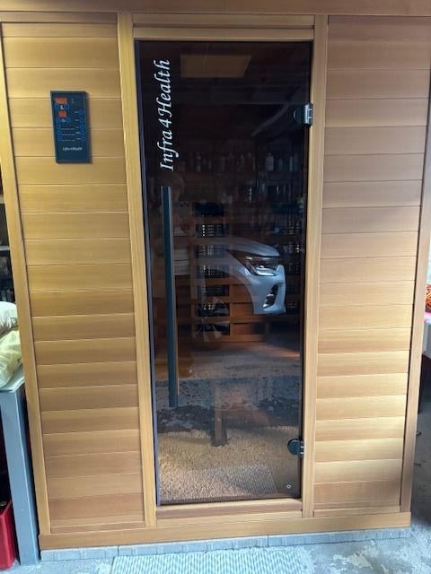 Sauna i150 infra4health 3 persoons, Ophalen, Zo goed als nieuw, Infrarood, Complete sauna