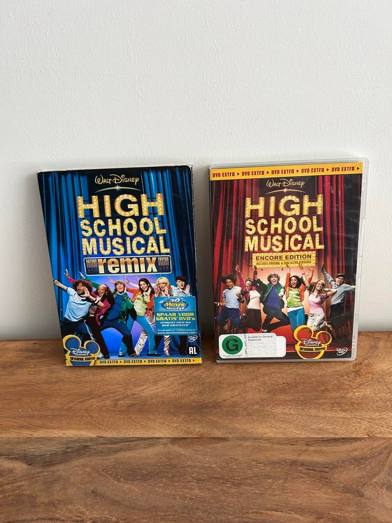High School Musical DVD Boxset - Remix & Encore Edition, Cd's en Dvd's, Alle leeftijden, Ophalen of Verzenden, Zo goed als nieuw