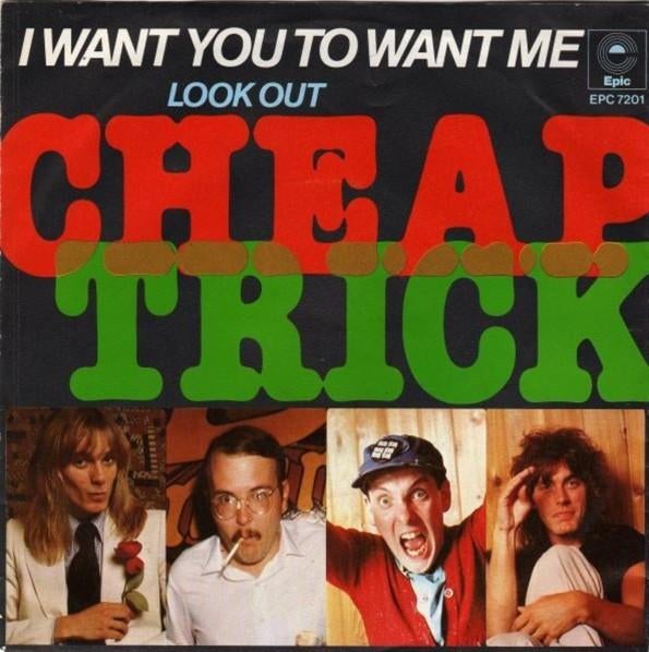 Rock Single (1979) CHEAP TRICK - I Want You To Want Me., Gebruikt, 7 inch, Single, Ophalen of Verzenden