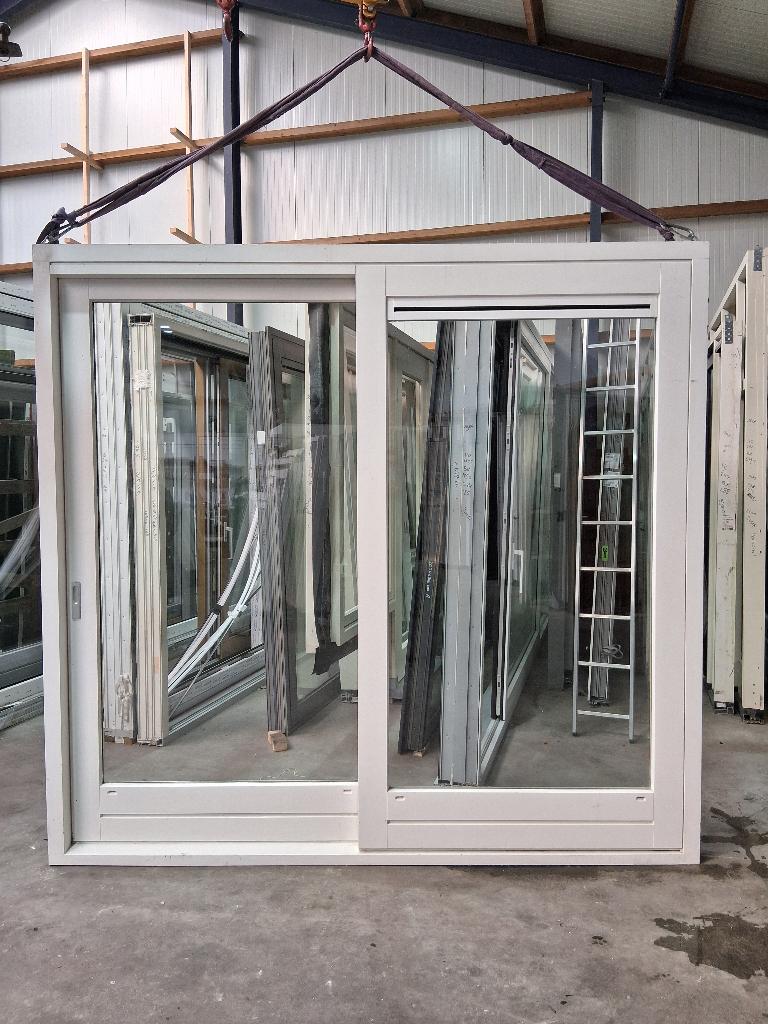 Schuifpui Hr++ bezorgen factuur mogelijk, 225 cm of meer, Ophalen of Verzenden, Zo goed als nieuw, Inclusief glas