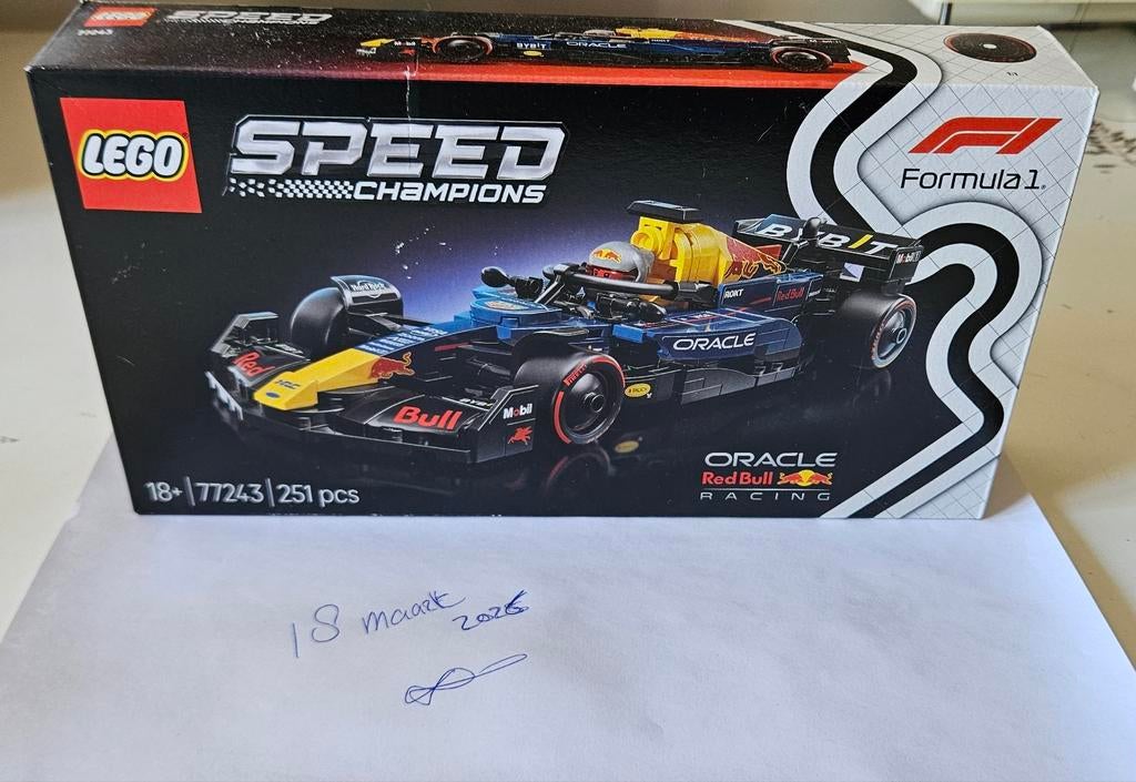 Lego speed champions oracle red bull racing max verstappen, Ophalen of Verzenden, Nieuw, Complete set, Lego