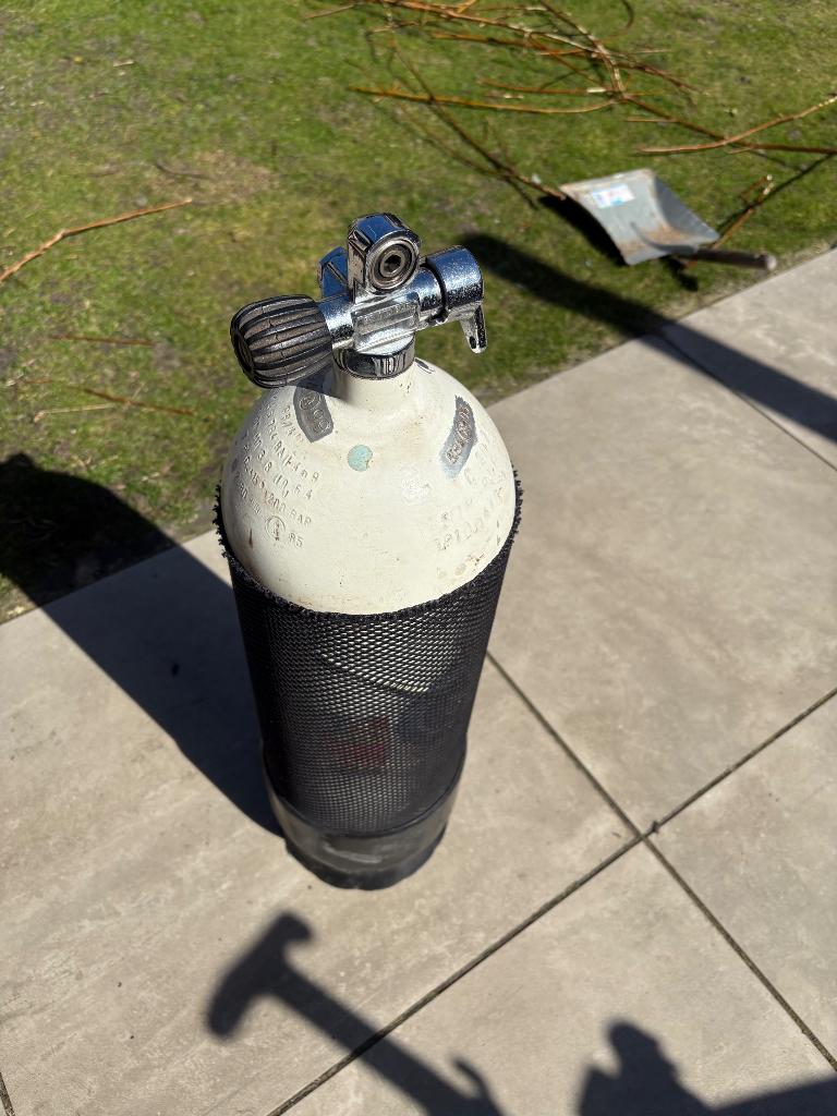 Duikfles 10L 230bar, Ophalen, Gebruikt, Duikfles