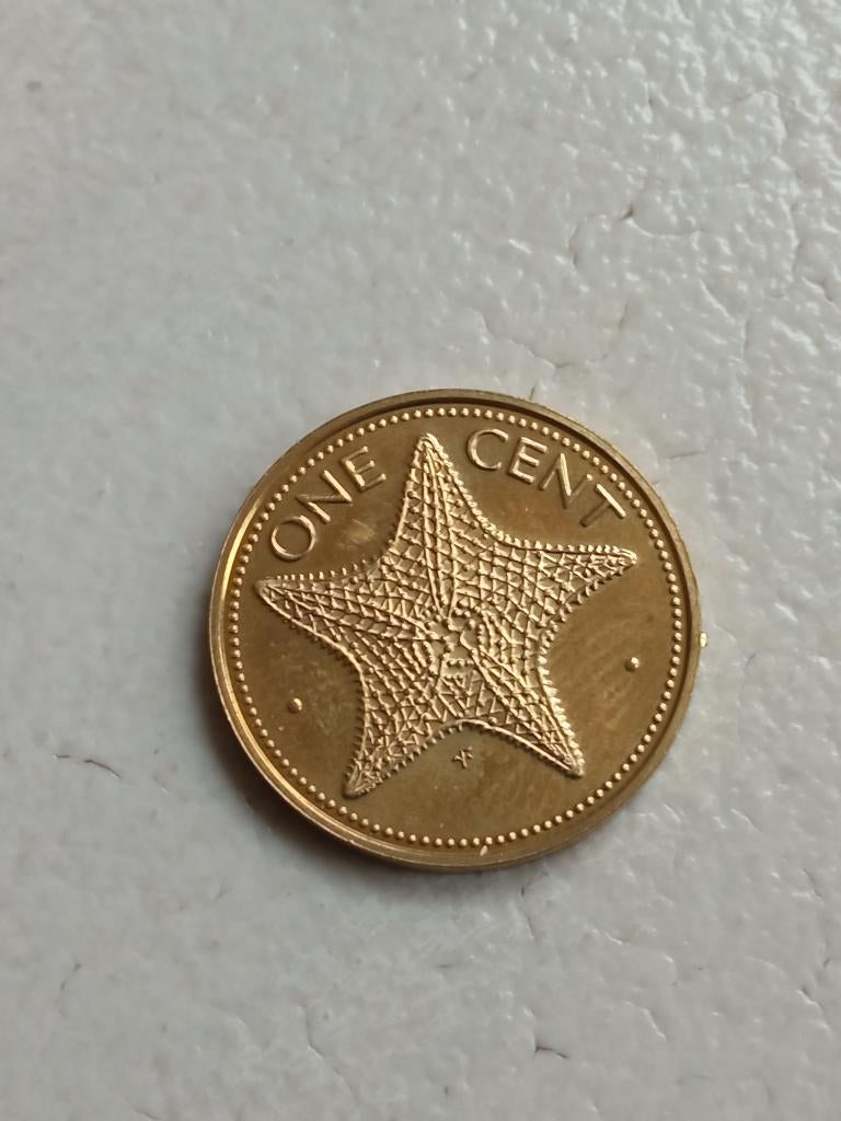 Bahamas 1 cent 1974., Postzegels en Munten, Munten | Amerika, Ophalen of Verzenden, Midden-Amerika, Losse munt
