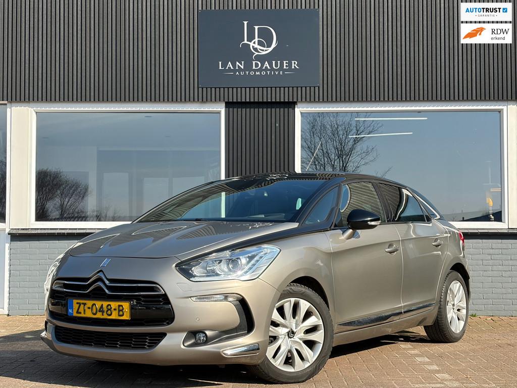 Citroen DS5 1.6 THP Chic UNIEK VOL OPTIES!, Auto's, Gebruikt, 1500 kg, Hatchback, 5 stoelen