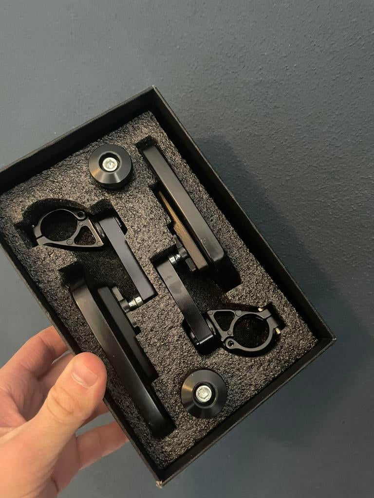 Nieuwe spiegelset scooter/brommer, Ophalen of Verzenden, Zo goed als nieuw