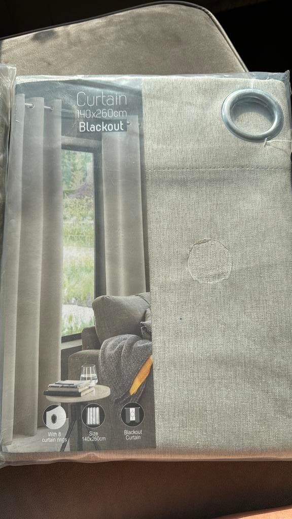 Gordijnen, Ophalen, Nieuw, 200 cm of meer