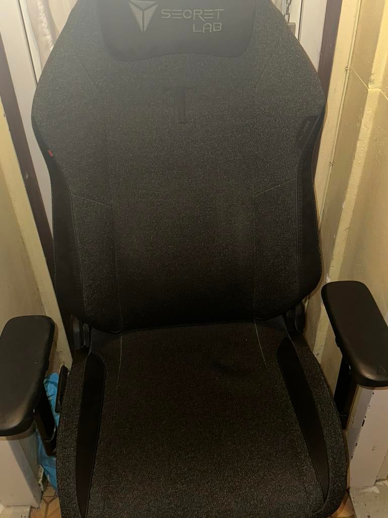 Secretlab Titan / Titan Evo met SoftWeave size XL, Ophalen, Zwart, Zo goed als nieuw, Gaming bureaustoel