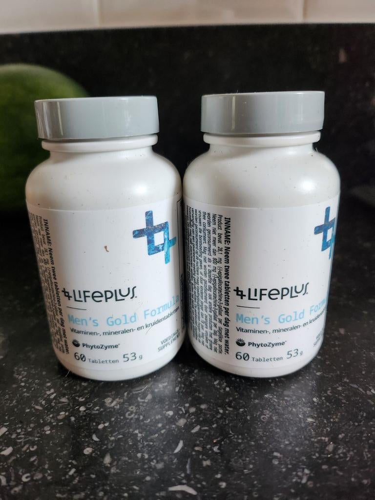 Lifeplus Men's Gold Formula Voedingssupplementen (2x), Sport en Fitness, Ophalen of Verzenden, Nieuw, Overige typen