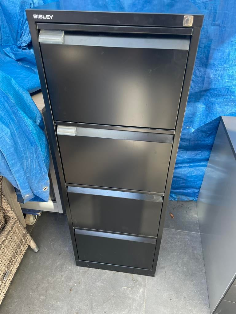 Dossierkast Bisley / archiefkast / opbergkast / stalen kast, Ophalen, Minder dan 50 cm, Gebruikt, 100 tot 150 cm